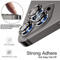 Μεταλλικό Κάλυμμα Κάμερας Armor ring με tempered glass για iPhone 12 Pro Max Μαύρο